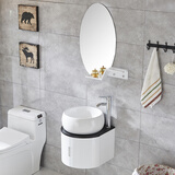 今陶浴室柜组合洗手盆洗脸盆柜面盆套装小户型洗漱台盆柜卫浴镜柜套装 吊柜+镜子