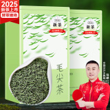 贡苑绿茶2025新茶 特级毛尖茶叶250g 明前嫩芽正宗栗香信阳口感自己喝