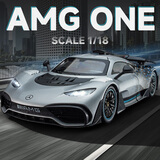 驰誉模型 1:18AMG ONE汽车模型合金仿真车模收藏超级跑车玩具男孩礼物