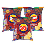 乐事（Lay's）薯片韩式烤鸡味薯片50g*3 台湾产 休闲零食膨化食品