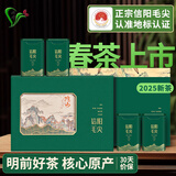 双碑绿茶信阳毛尖500g2025年明前新茶春茶正宗茶叶高档礼盒父亲节礼物