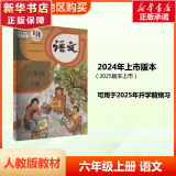 适用2024新版人教部编版小学六年级上册下册语文数学英语课本教材 6六年级上册下册语文数学英语书 人民教育出版社新华书店小学人教版课本 仅限四川购买 六年级上册语文课本教材