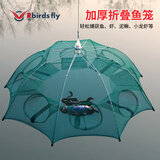 任鸟飞鱼网虾笼捕鱼笼神器自动折叠抓黄鳝笼捕虾网工具渔具鱼笼网笼笼子