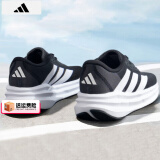 阿迪达斯 （adidas）男鞋跑步鞋 25夏季新款缓震轻便运动鞋网面透气低帮休闲鞋子 GALAXY 7/黑白/晒图退5 44 （内长270mm）