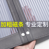 肯贝恩2025全磁条金刚网防蚊门帘魔术贴夏季纱门纱窗家用隔断磁吸免打孔 【全磁条三边加宽】金刚网纯灰色 0cm*0cm 【定制尺寸请联系客服】