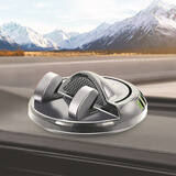 梵蓬2025新款车载手机支架停车挪车电话牌中控台粘贴式导航支架仪表台 【神秘黑色】1个