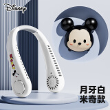 迪士尼（DISNEY）挂脖风扇/电风扇大风力无叶小风扇迷你办公室懒人学生宿舍长续航便捷解暑神器usb可充电 400K米奇