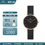 丹尼尔惠灵顿（DanielWellington）dw手表女 简约时尚欧美腕表石英女士手表 生日礼物送女友 28mm女表-黑盘气质DW245