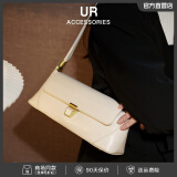 UR包包女包夏季腋下法棍包百搭单肩包高级法式手提包520礼物 米白【送闺蜜送女朋友礼物实用】
