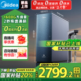 美的（Midea）家用净水器0阻垢剂净水机星河1600Gpro 反渗透厨下式净饮机 自来水前置过滤器 顶配通量4L/min
