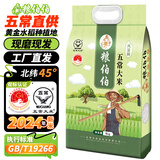 粮伯伯五常大米2.5kg5斤东北黑龙江大米2024年新米真空双层GB/T19266 五常大米 5kg*1袋