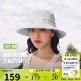 蕉下（beneunder）遮阳帽子女透气渔夫帽防晒帽钓鱼帽防泼水户外AS713浅炭灰
