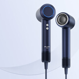 PLUZZ【法国金奖】高速吹风机家用大功率电吹风负离子速干低噪音吹风筒送女友女生闺蜜礼物Ultra吹风机 深蓝 12万转真速干+4亿负离子 智能控温拒绝烘烤+4亿负离子护发+超快速干