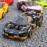 乐高（LEGO）积木汽车模型拼装玩具豪车战神赛车跑车儿童礼物 兰博基尼【礼盒款】