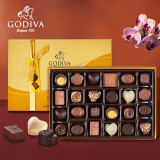 歌帝梵（GODIVA）比利时进口巧克力礼盒6.1六一儿童节礼物送女孩女友女朋友25枚