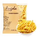 京鲜生 安格瑞冷冻3/8波浪曲薯条1kg/袋 美式儿童薯制品 西餐小食