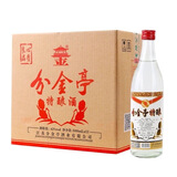 分金亭浓香型白酒整箱 纯粮食酒【喜酒】 42度 500mL 12瓶 分金亭特酿酒