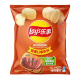 乐事（Lay's） 乐事薯片135g袋装大包装休闲零食小吃 【135g*3袋】烧烤味
