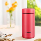 虎牌（TIGER）迷你口袋杯轻量便携双层真空保温保冷杯MMP-B20C-RP浆果红200ml