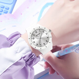 乔治伯爵学生考试专用手表男款初中生高中生青少年女款防水机械静音石英表