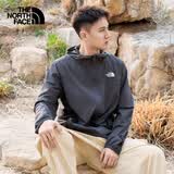 北面（The North Face）【都市机能系列】防晒衣男防紫外线UPF户外多效衣外套|4U8X 4EN/墨碳灰 M /170