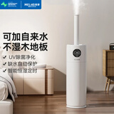 美菱空气加湿器卧室落地式上加水家用除菌婴儿大容量大雾量办公室客厅空调房增湿机 智能除菌款