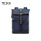 途明（TUMI）男士双肩包百搭通勤简约卷顶纯色电脑包 02223388NVYO礼物
