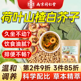 南同四海南京同仁堂荷叶山楂白芥子茶360g荷叶山楂养生大肚子荷苡肥茶包