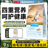 趣味多猫粮500g1斤海鲜多挑嘴猫幼猫成猫英短美短布偶通用猫粮 500g