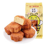 北京稻香村 休闲点心 稻香村零食 糕点蛋糕  北京特产 中华老字号 蜂蜜蛋糕220g