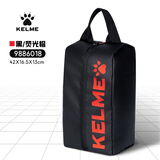 卡尔美（KELME）足球鞋包收纳袋手提包透气耐磨防泼水足球健身户外运动训练装备包 黑/荧光橙 【42*16.5*13cm】