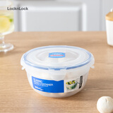 乐扣乐扣 进口塑料保鲜盒饭盒餐盒密封便当盒冰箱收纳盒850ml圆形