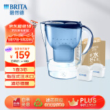 碧然德（BRITA） 过滤净水器 家用滤水壶 净水壶 海洋系列 3.5L蓝色 一壶3芯装 环保加固包装