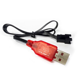 双鹰玩具充电电池组 USB充电线 电动遥控车水枪充电器配件 7.4V充电线一根（4线4孔4针）