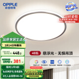 欧普（OPPLE）照明(OPPLE) 吸顶灯客厅卧室灯具可调光LED照明灯饰初见 呵护光