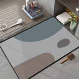 意尚（YISHANG）浴室地垫卫生间吸水防滑垫厕所洗手间卫浴门口脚垫子耐脏隔水地毯