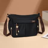 高尔夫（GOLF）单肩斜挎包女帆布包包女包大容量通勤百搭女士包包防泼水手机包