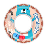 swimbobo 婴幼儿游泳戏水玩具 充气小玩具小泳圈K3005BO戏水小摇铃