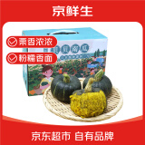 京百味山东潍坊惠和一号贝贝南瓜5斤装 栗香小南瓜 礼盒装 新鲜蔬菜