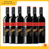 黄尾袋鼠（Yellow Tail）世界系列红酒 加本力赤霞珠红葡萄酒 750ml*6瓶 整箱装