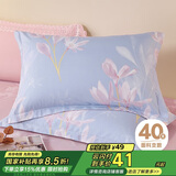 博洋家纺 纯棉枕套印花全棉枕芯套枕头套对枕套闻香 一对装48*74cm