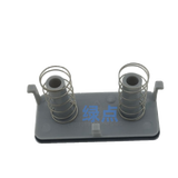 适用格兰仕微波炉开门按钮 G90F23CN3PV-BM1(S2) 电源开关按钮按键一 门按+两条弹簧+黑色面 下单请联系客服核对后发货