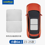 固特异（Goodyear）天窗遮阳帘适用于特斯拉焕新ModelY/3极氪小米SU7小鹏天幕遮阳板 小鹏G6 23-25款【冰晶遮阳帘】