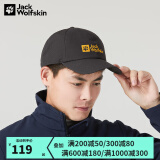 Jack Wolfskin 【经典款】狼爪帽子男帽女帽春夏户外透气棒球帽1900671 1900673-6350/深灰色 均码