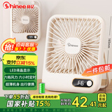 赛亿风宝USB卡片蓄电款电风扇小风扇/小台扇/迷你USB手持便携风扇学生宿舍办公室桌面风扇KPF-01