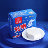 光明白雪冰砖115g*4块 经典中砖奶砖香草味冰淇淋雪糕