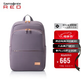 新秀丽（Samsonite）商务通勤双肩包电脑包14英寸女背包时尚轻盈GV1升级款礼物