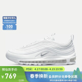 耐克男子休闲鞋AIR MAX 97运动鞋921826-101 白色 41 