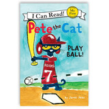 Pete the Cat: Play Ball! (My First I Can Read)皮特猫：打棒球  小学教辅
