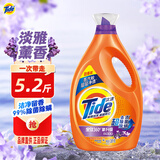 汰渍Tide2合1洗衣液洁净洁雅百合熏香超值装瓶装袋装家庭装去渍无残留 淡雅薰香2.6kg
